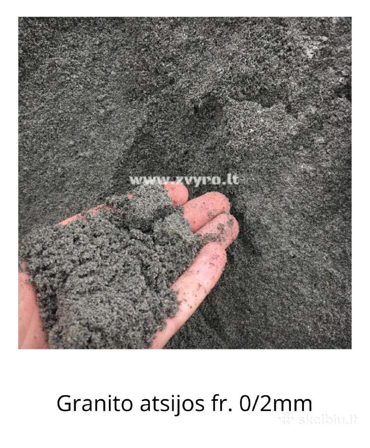 Žvyras, smėlis, skalda, juodžemis, atsijos. - nuotraukos Nr. 22