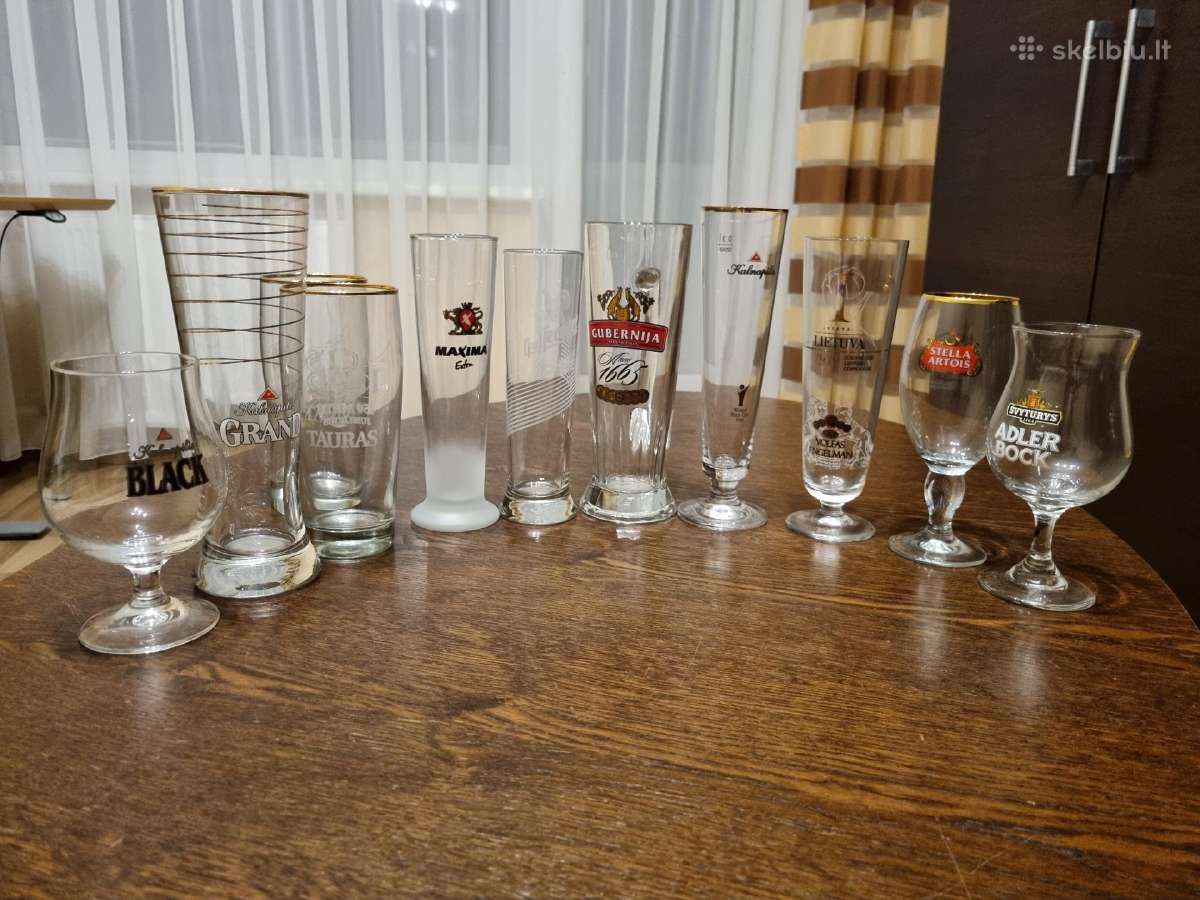 Alaus taurės 1,00 eur.