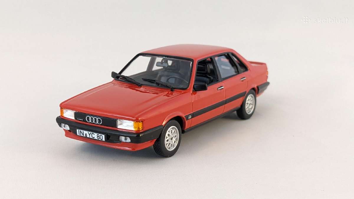 1/43 modeliukai Audi 80 B2 1984-1986 Sedan