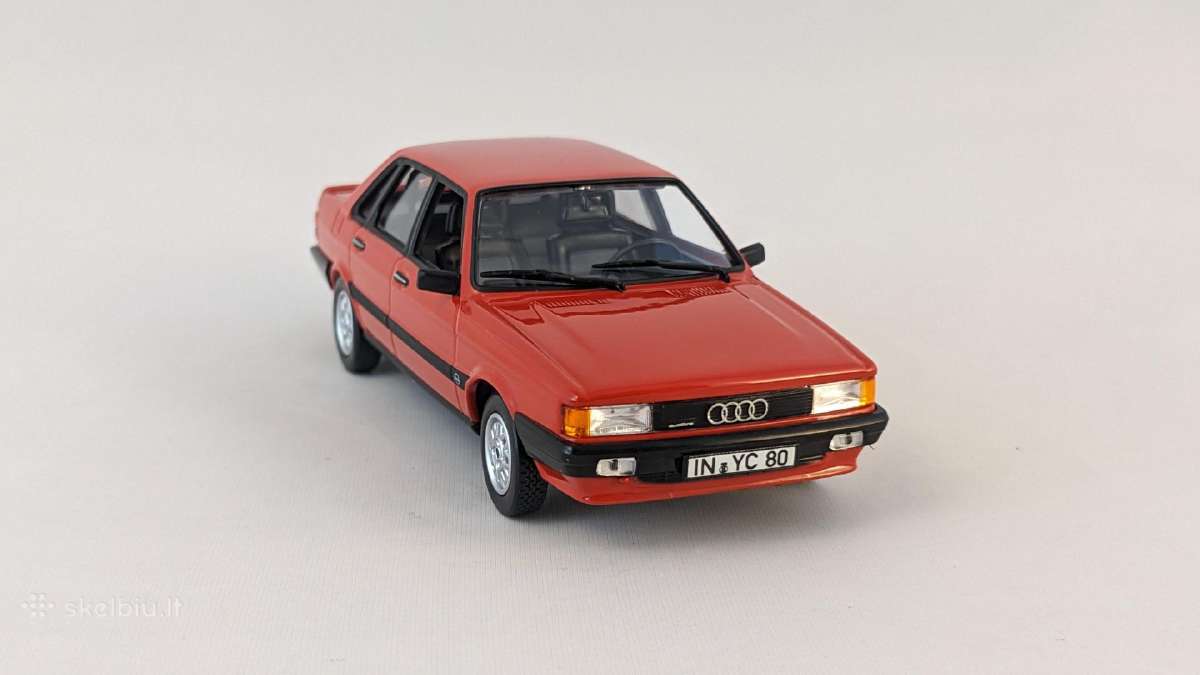 1/43 modeliukai Audi 80 B2 1984-1986 Sedan - nuotraukos Nr. 3
