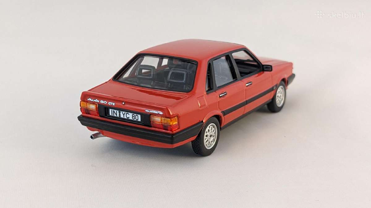 1/43 modeliukai Audi 80 B2 1984-1986 Sedan - nuotraukos Nr. 4