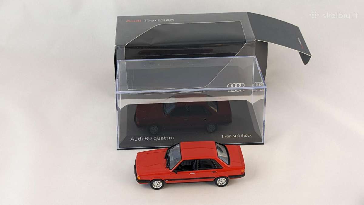 1/43 modeliukai Audi 80 B2 1984-1986 Sedan - nuotraukos Nr. 6