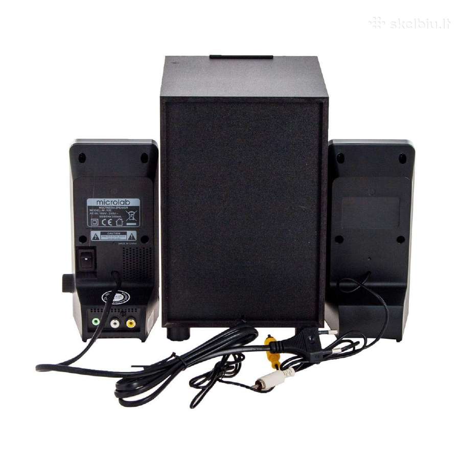 Kolonėlės Microlab M-100 2.1 - nuotraukos Nr. 2