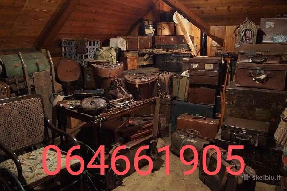 Puiki proga uždirbti iš palėpės turinio!