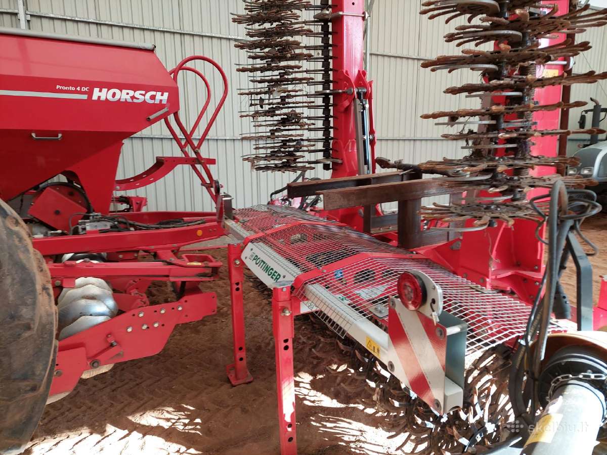 Rotorinės akėčios Pottinger rotocare V660 - nuotraukos Nr. 3