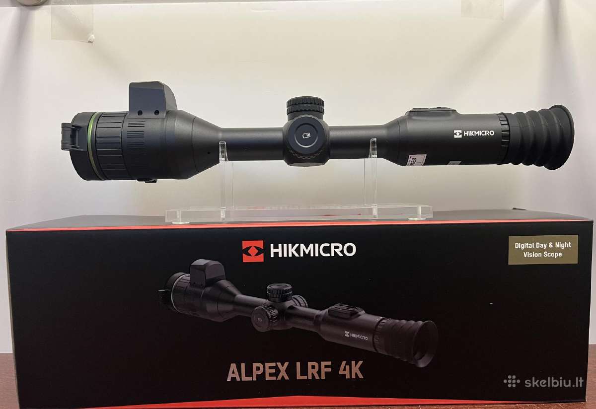 Hikmicro Alpex 4k A50el naktinio matymo taikiklis - nuotraukos Nr. 4