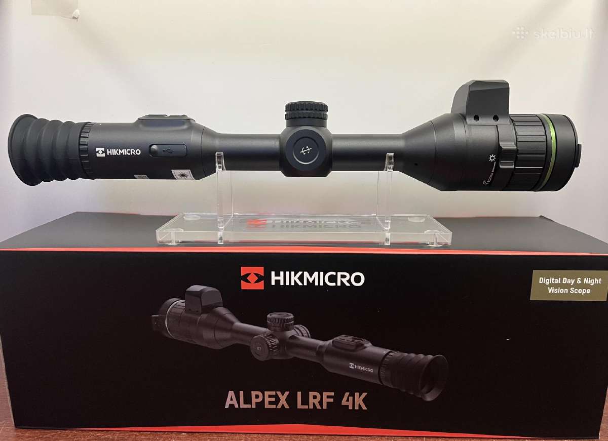 Hikmicro Alpex 4k A50el naktinio matymo taikiklis