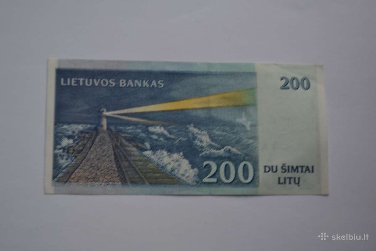 1997 m. 200 litu 6060505 - nuotraukos Nr. 2