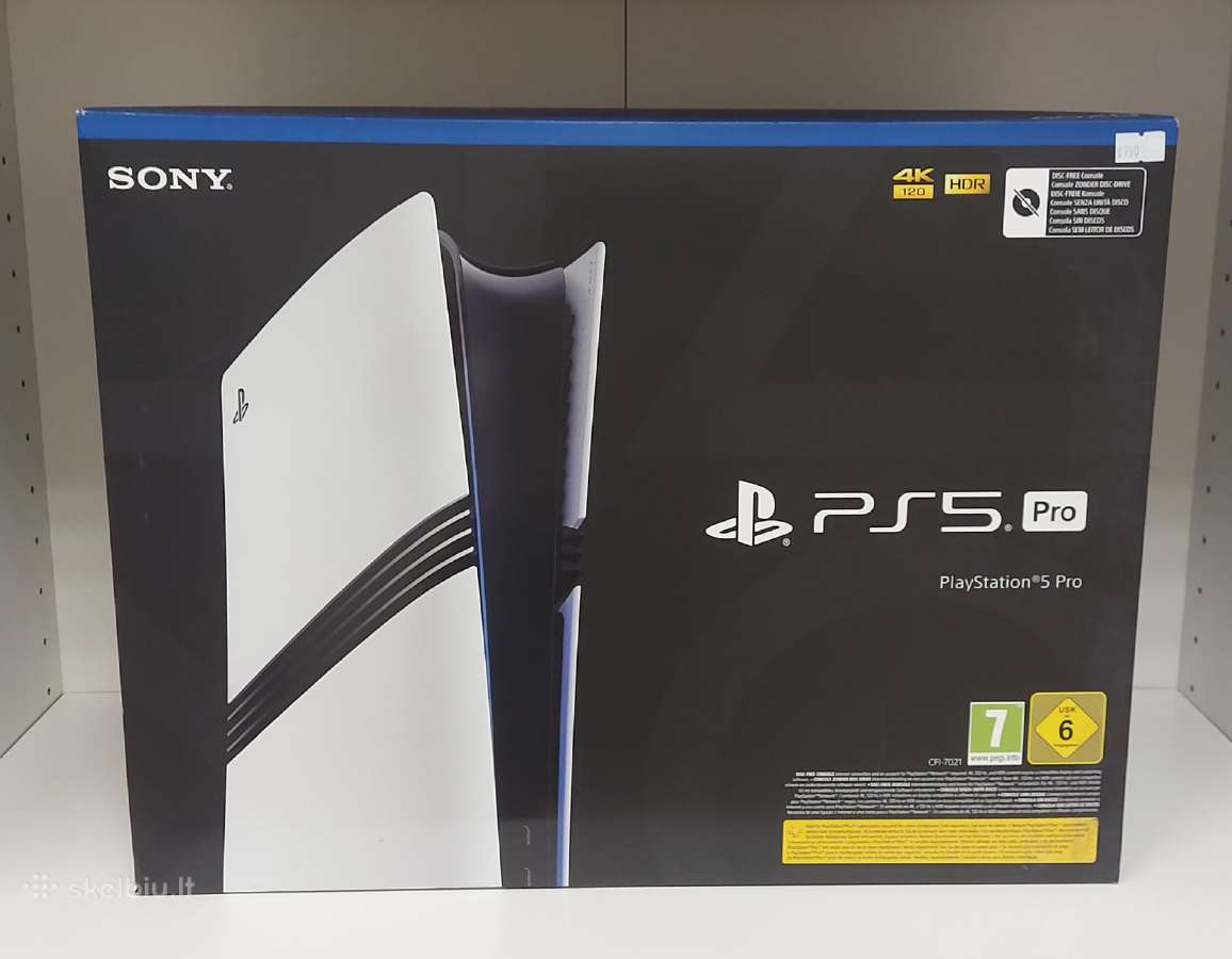 Sony Playstation 5 Pro su garantija