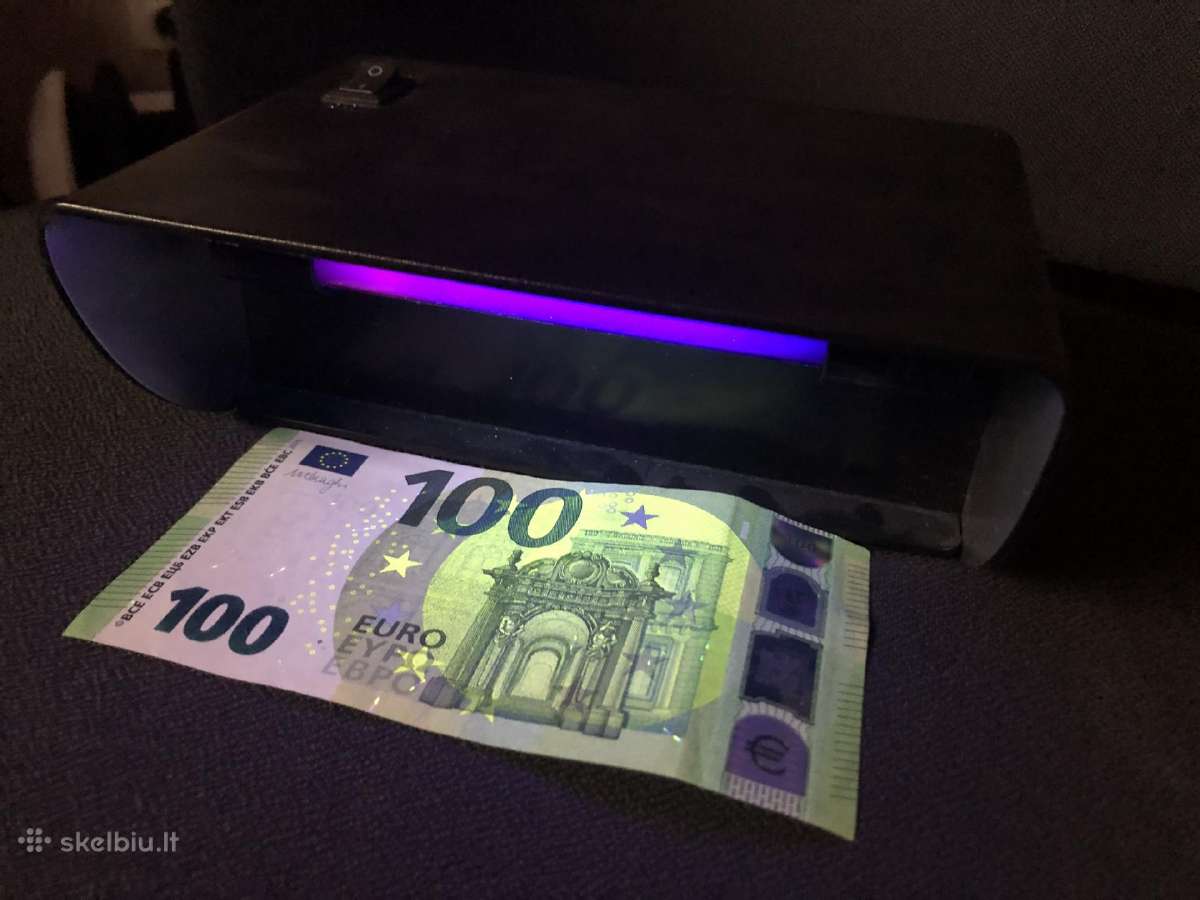 Neoninė lempa - pinigų tikrintuvas