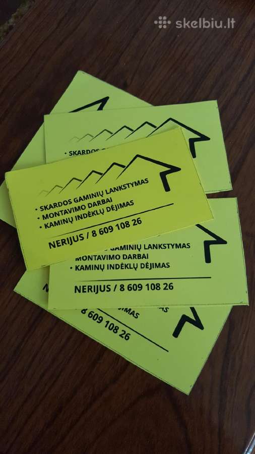 Skardinimo darbai - nuotraukos Nr. 13