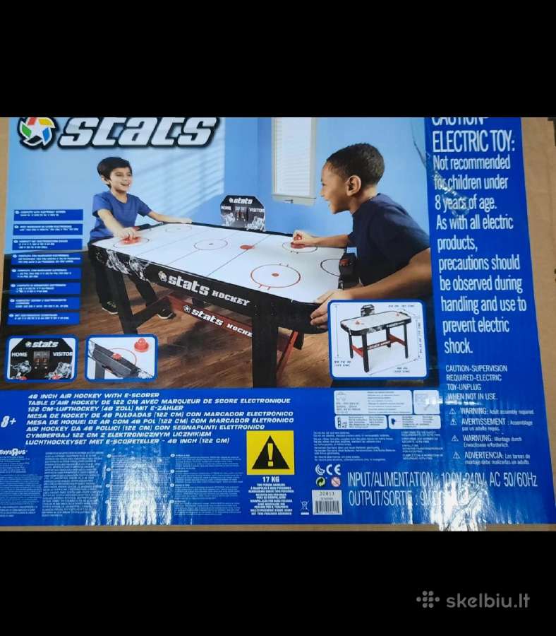 Air hockey stalas su skaičiavimo sistema