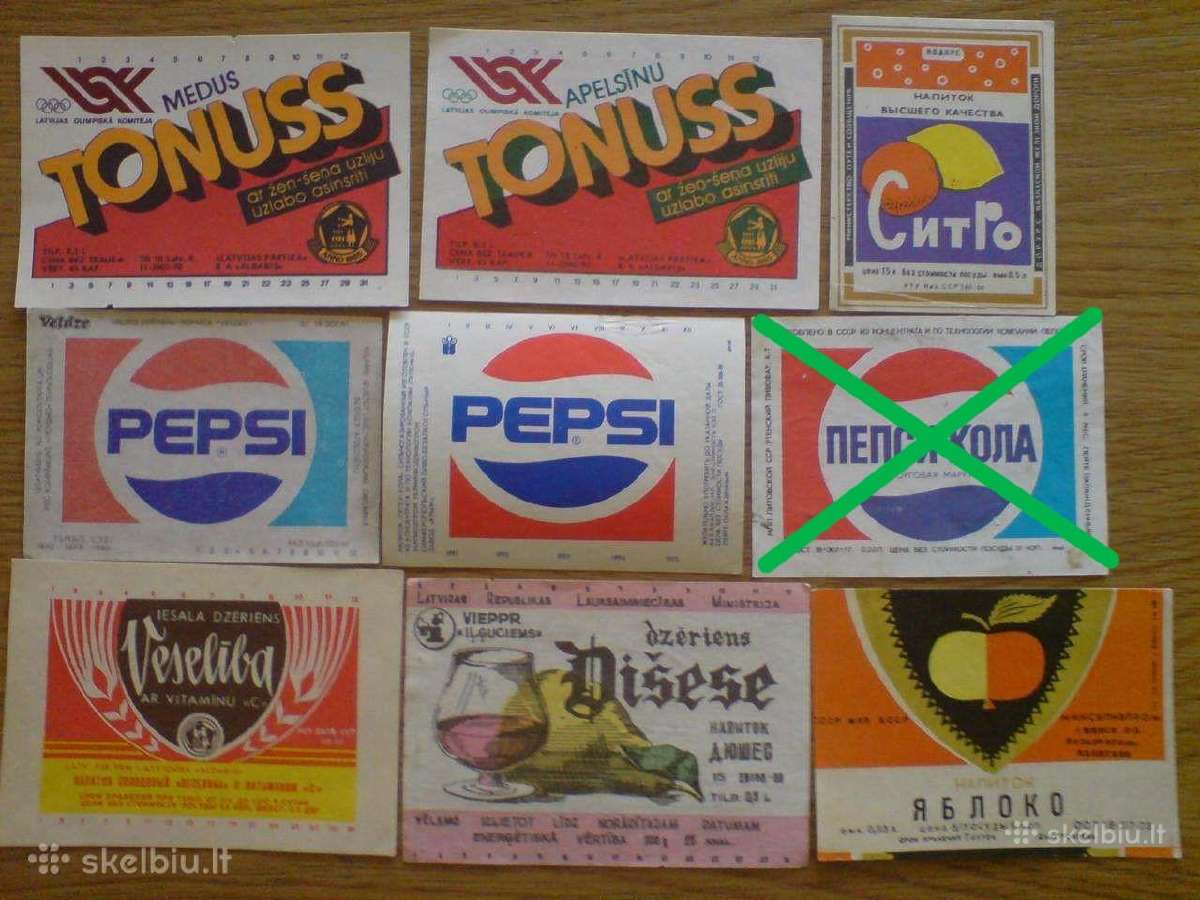 Senos limonado - gėrimų etiketės -2 - nuotraukos Nr. 7