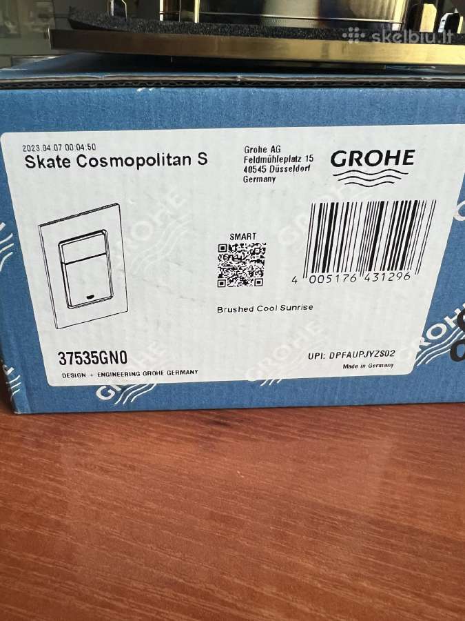 Tualeto nuleidimo mygtukas Grohe Skate Cosmopolit - nuotraukos Nr. 5