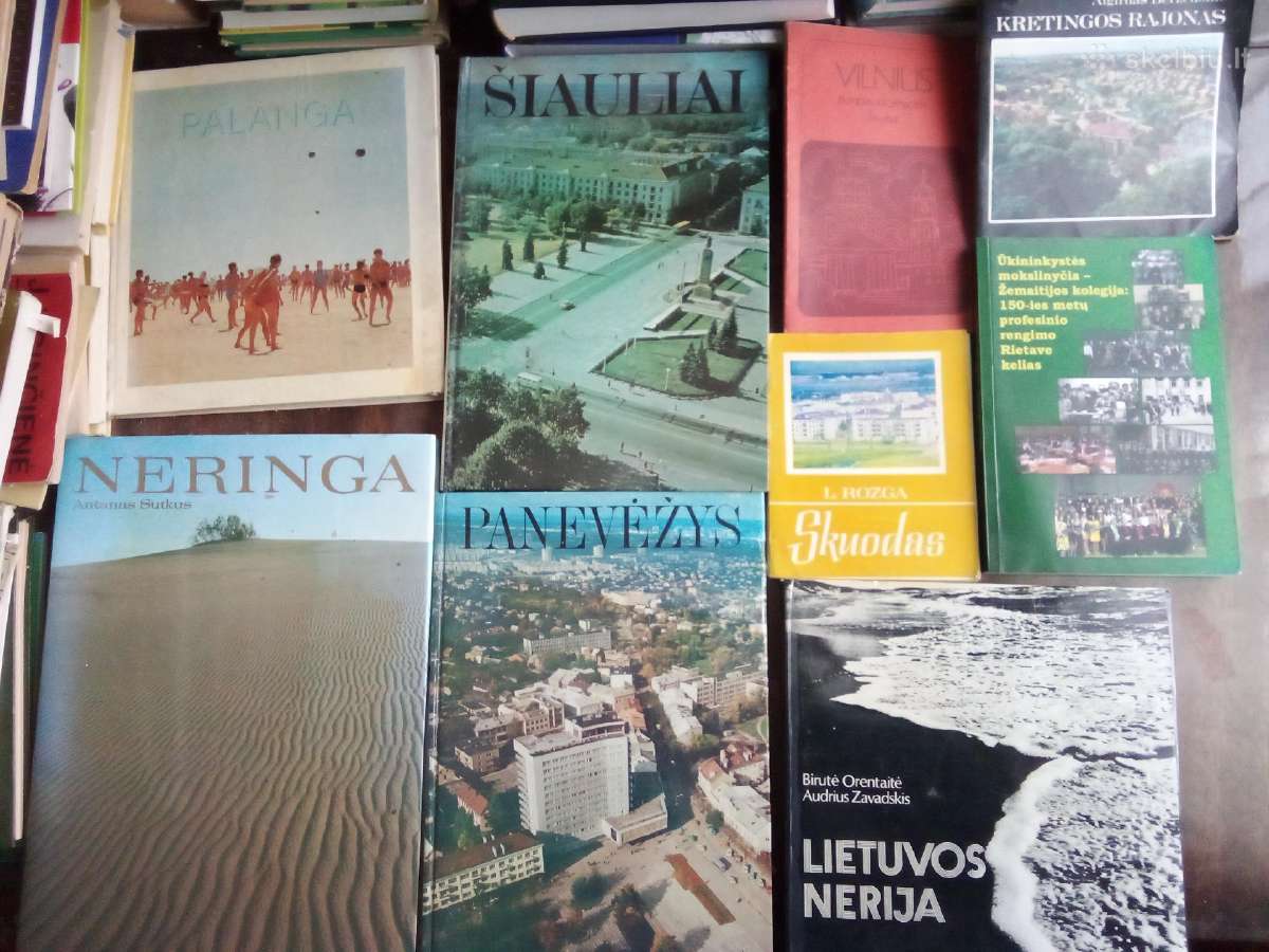 Knygos apie Lietuvos miestus-miestelius - nuotraukos Nr. 5