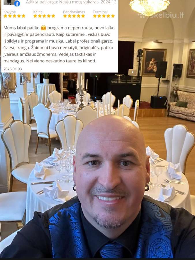 Vedėjas ir Dj viename, su aparatūra - kaina 600€. - nuotraukos Nr. 4