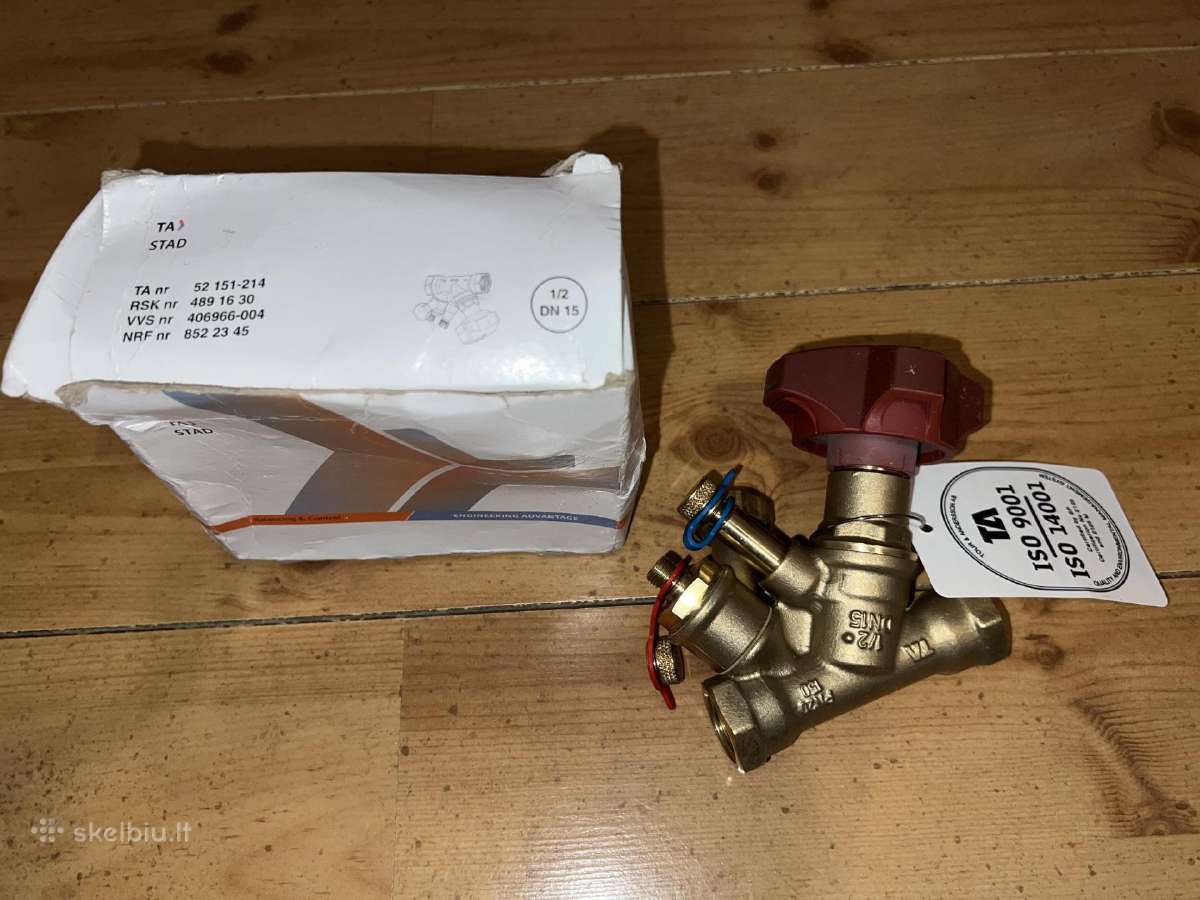 Balansinis vožtuvas Stad Dn 15 Imi Hydronics