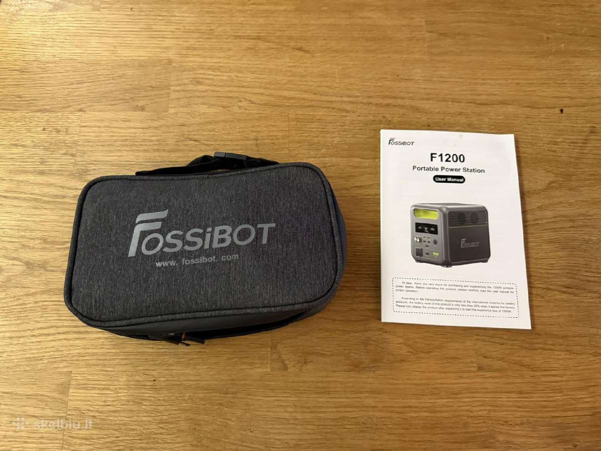 Fossibot F1200 - mobili energijos stotelė 1200w - nuotraukos Nr. 2