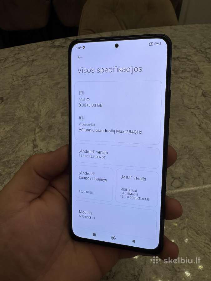 Xiaomi Mi 11i, 11/256gb - nuotraukos Nr. 3