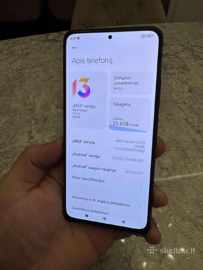 Xiaomi Mi 11i, 11/256gb - nuotraukos Nr. 4