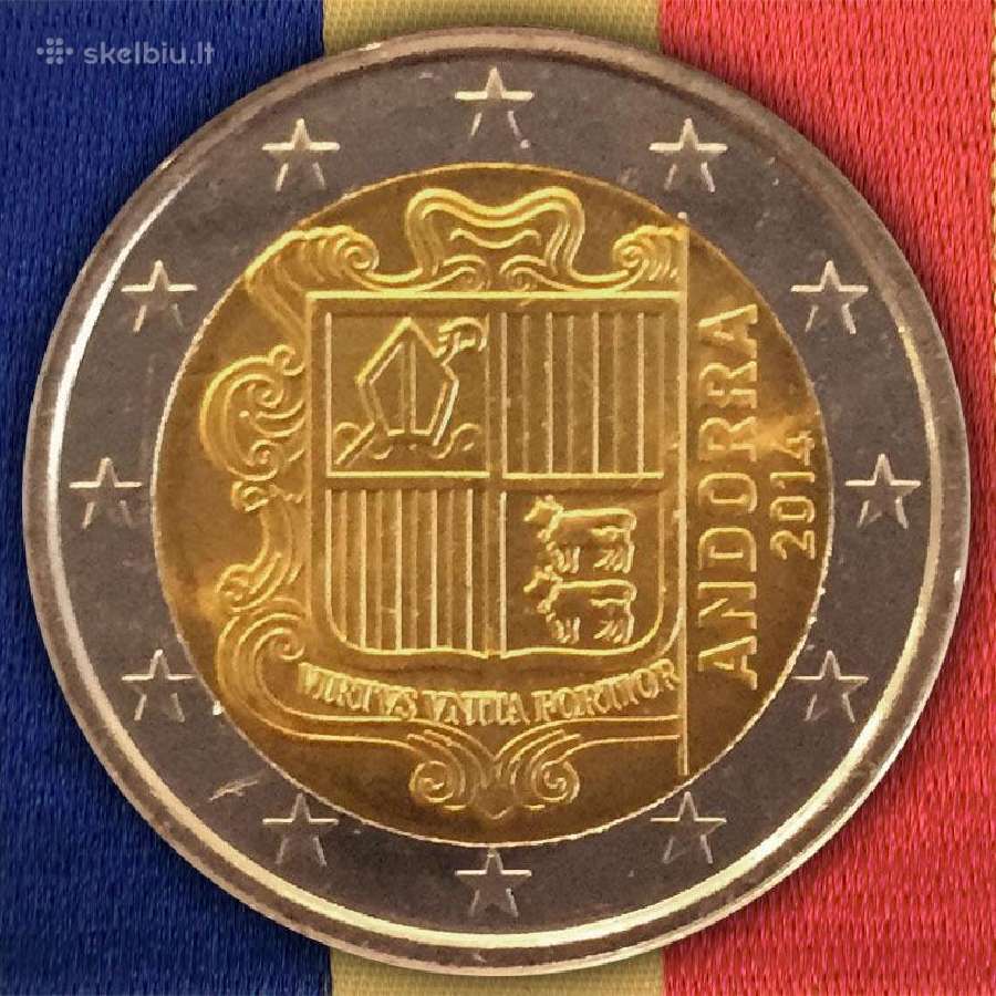 2 Euro moneta Andorra 2014