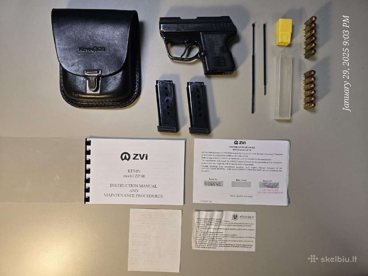 Kevin Model Zp 98 Pistoletas