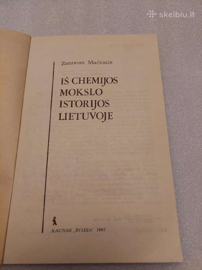 Iš chemijos mokslo istorijos Lietuvoje - nuotraukos Nr. 2