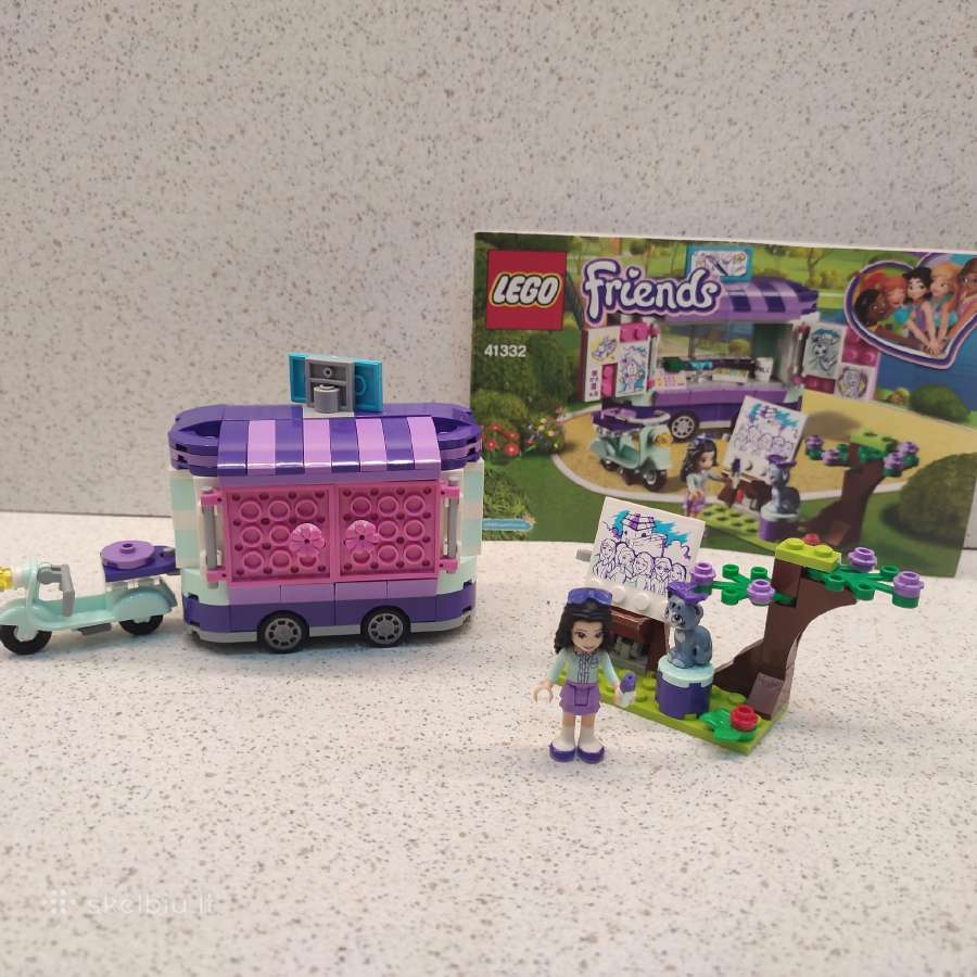 Lego Friends 41332 Emos meno dirbinių kioskas - nuotraukos Nr. 6
