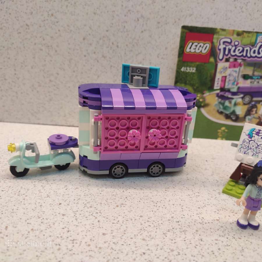 Lego Friends 41332 Emos meno dirbinių kioskas - nuotraukos Nr. 7