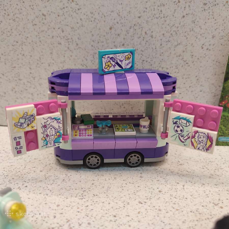Lego Friends 41332 Emos meno dirbinių kioskas - nuotraukos Nr. 5