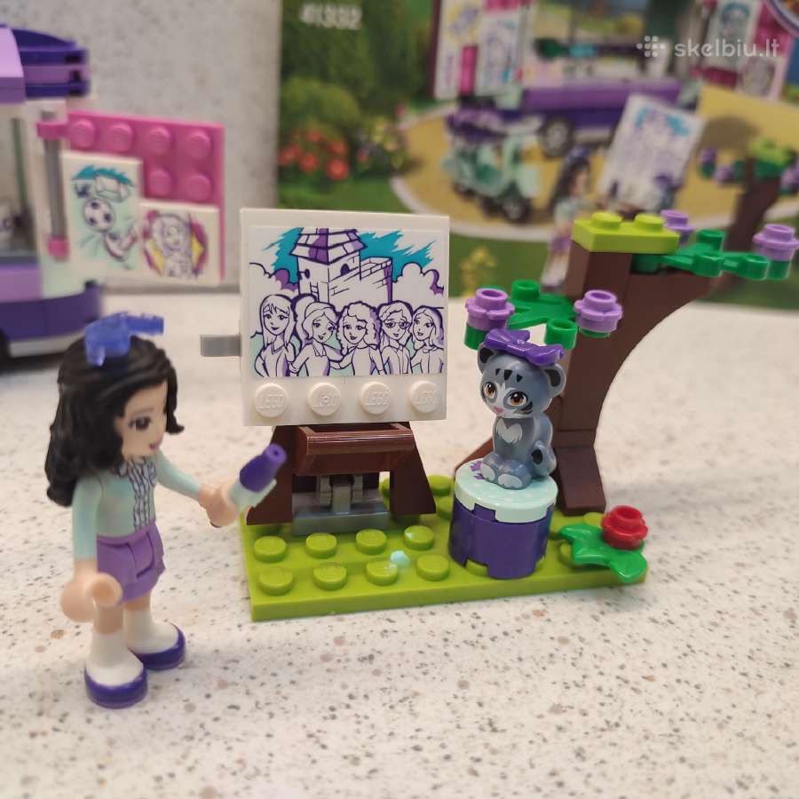 Lego Friends 41332 Emos meno dirbinių kioskas - nuotraukos Nr. 3