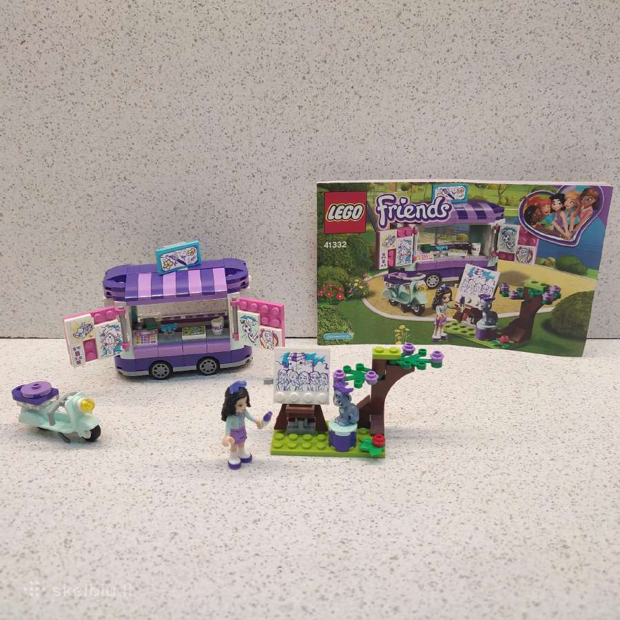 Lego Friends 41332 Emos meno dirbinių kioskas