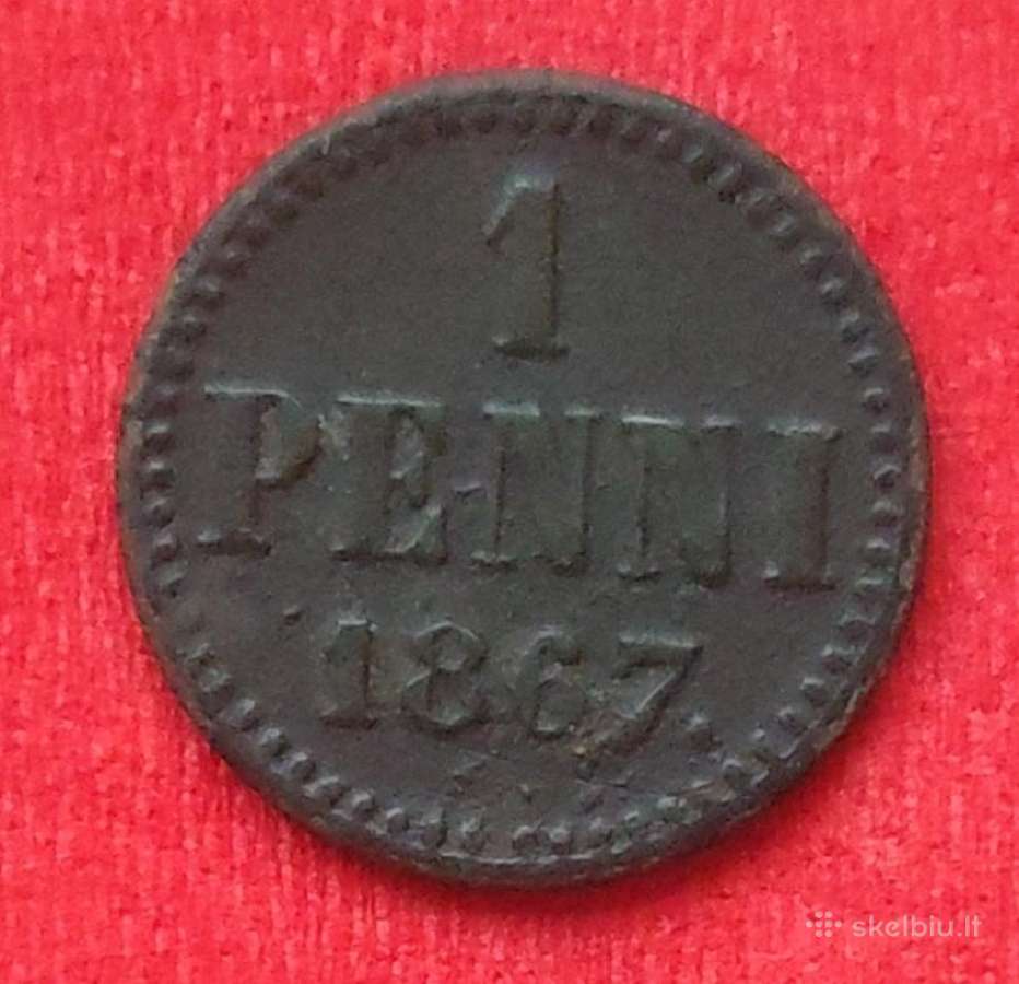 Suomijos markė 1 pensas