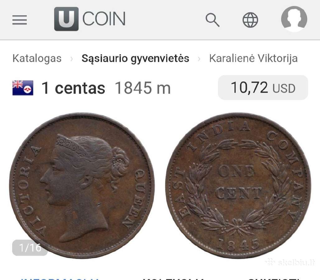 Moneta kolekcionavimas - nuotraukos Nr. 3