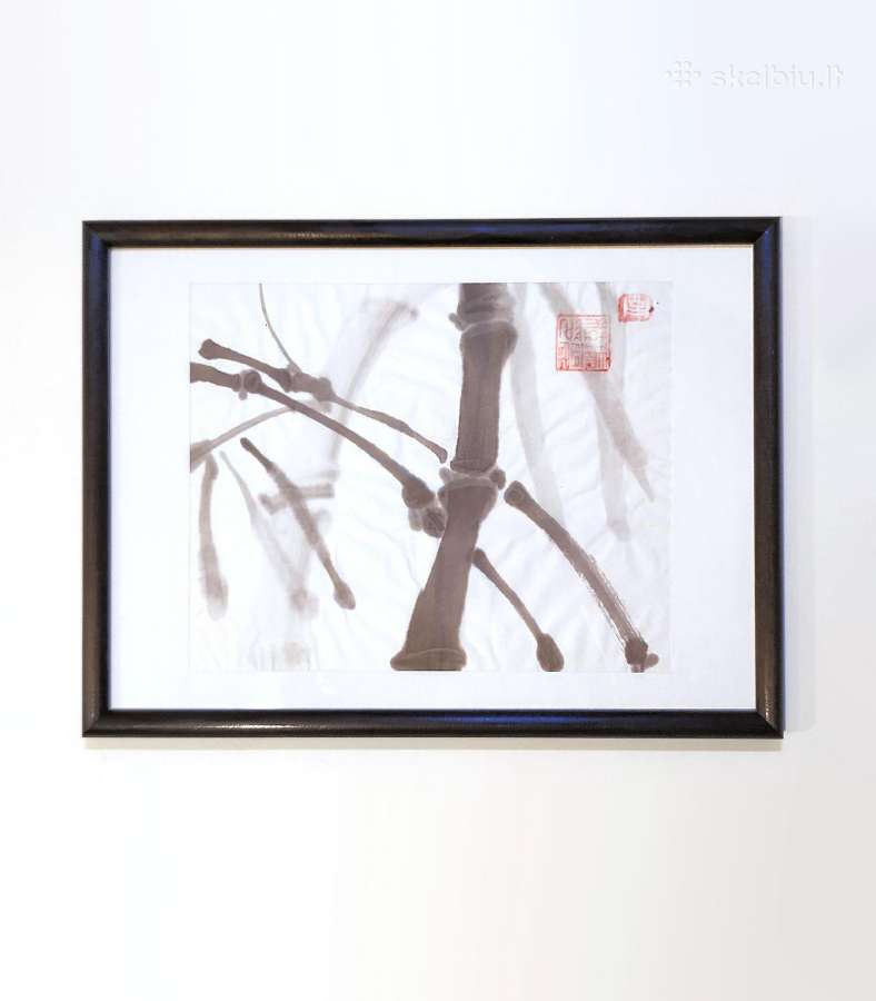 Paveikslas - Tapyba ant ryžių popieriaus - Sumi-e - nuotraukos Nr. 2