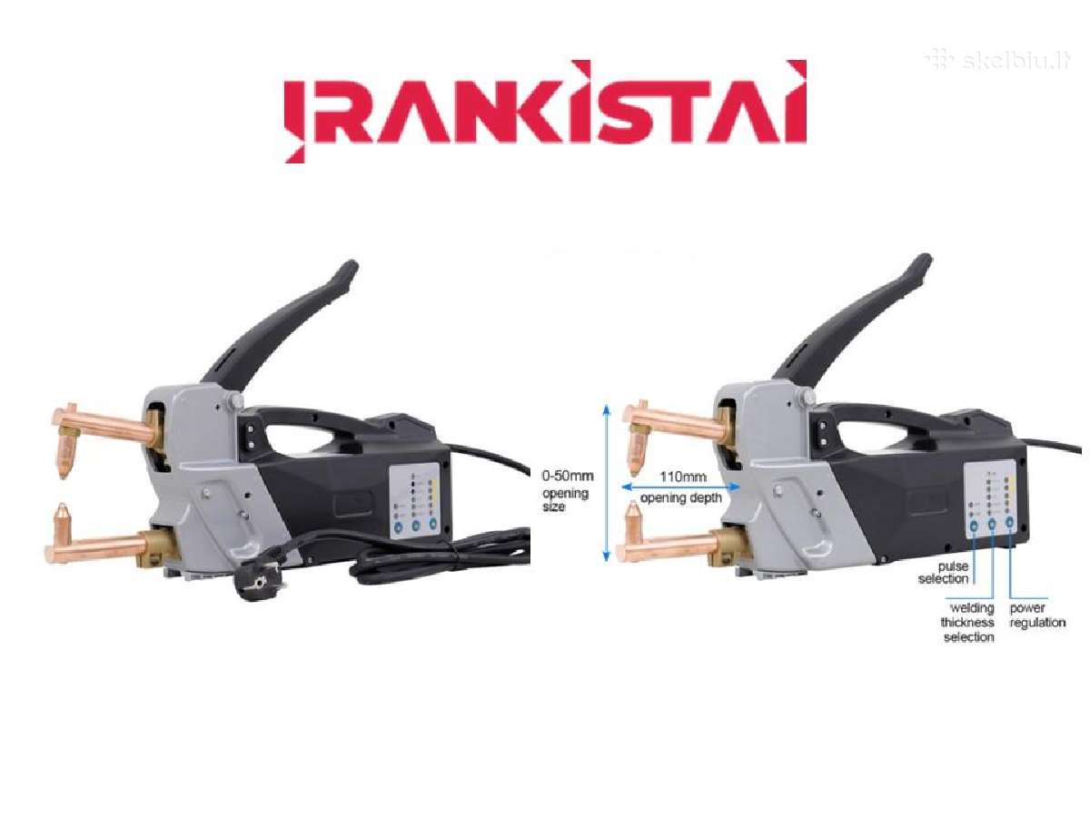 Spoteris Taškinio suvirinimo aparatai nuo 369 Eur!