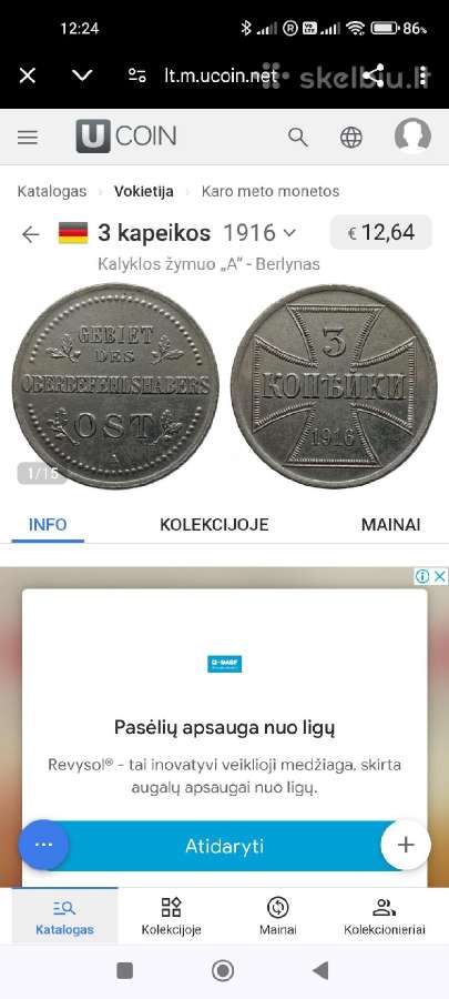 Monetos .Kolekcionavimas - nuotraukos Nr. 3