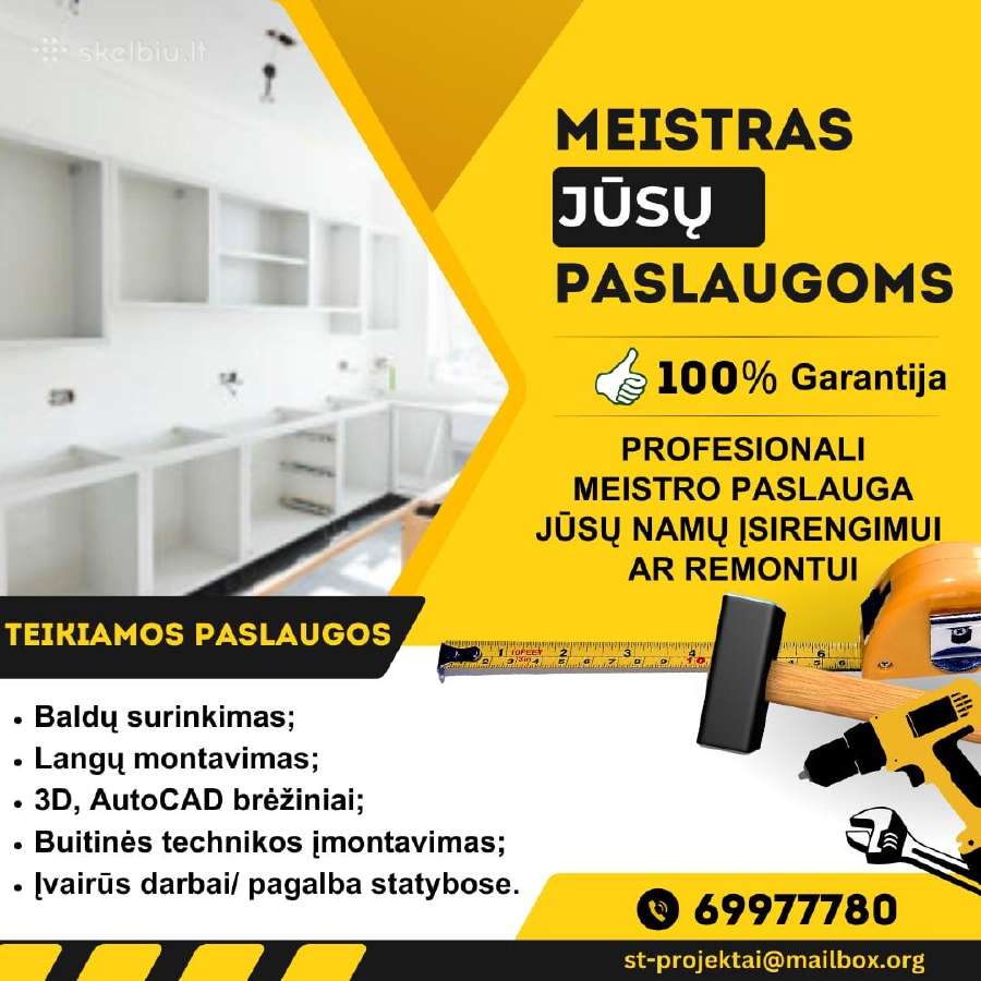 Meistro paslaugos