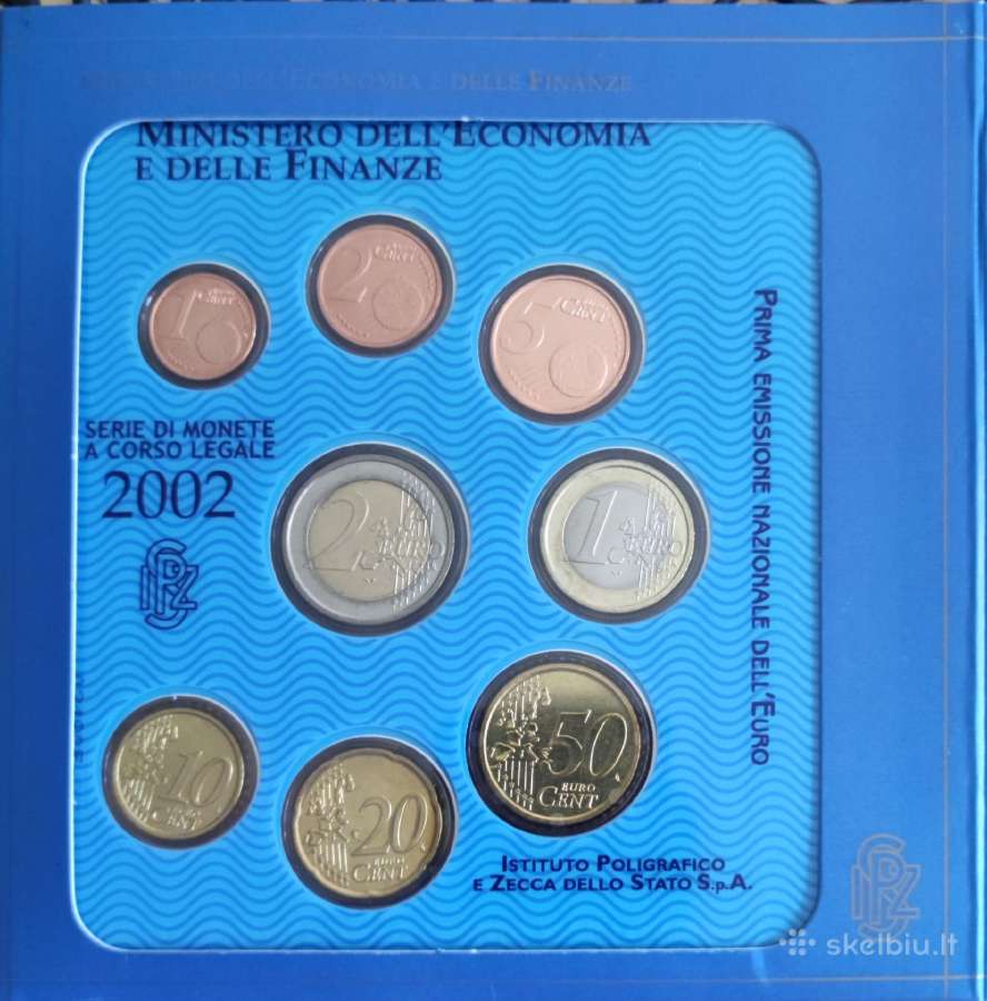 Euro monetų rinkiniai - nuotraukos Nr. 8