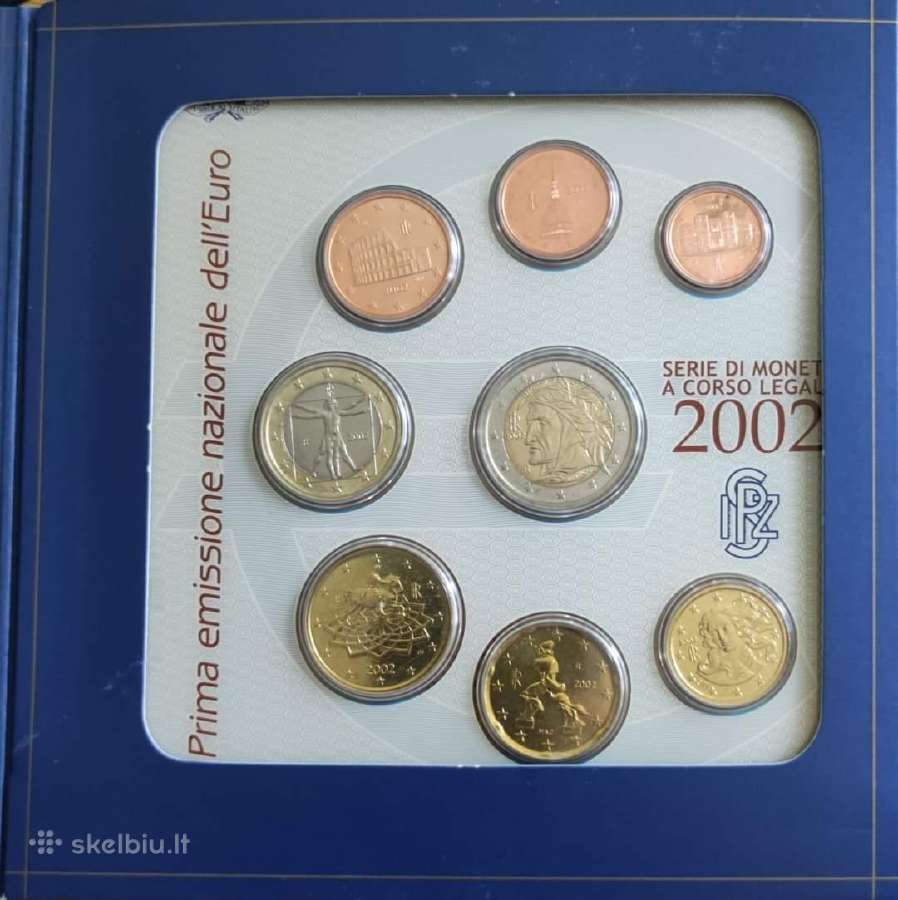 Euro monetų rinkiniai - nuotraukos Nr. 19