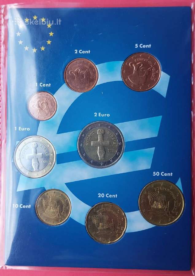 Euro monetų rinkiniai - nuotraukos Nr. 21