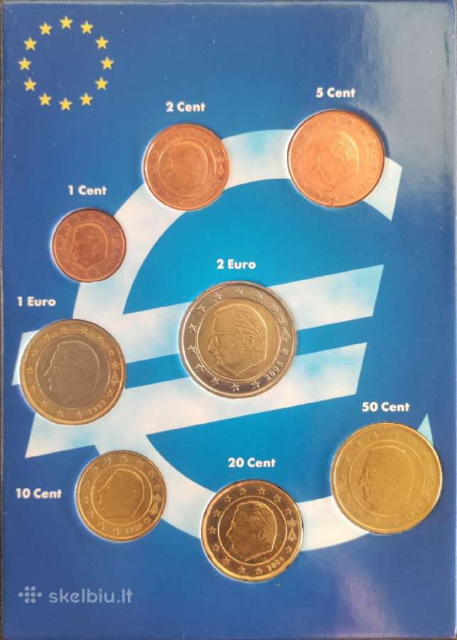 Euro monetų rinkiniai - nuotraukos Nr. 23