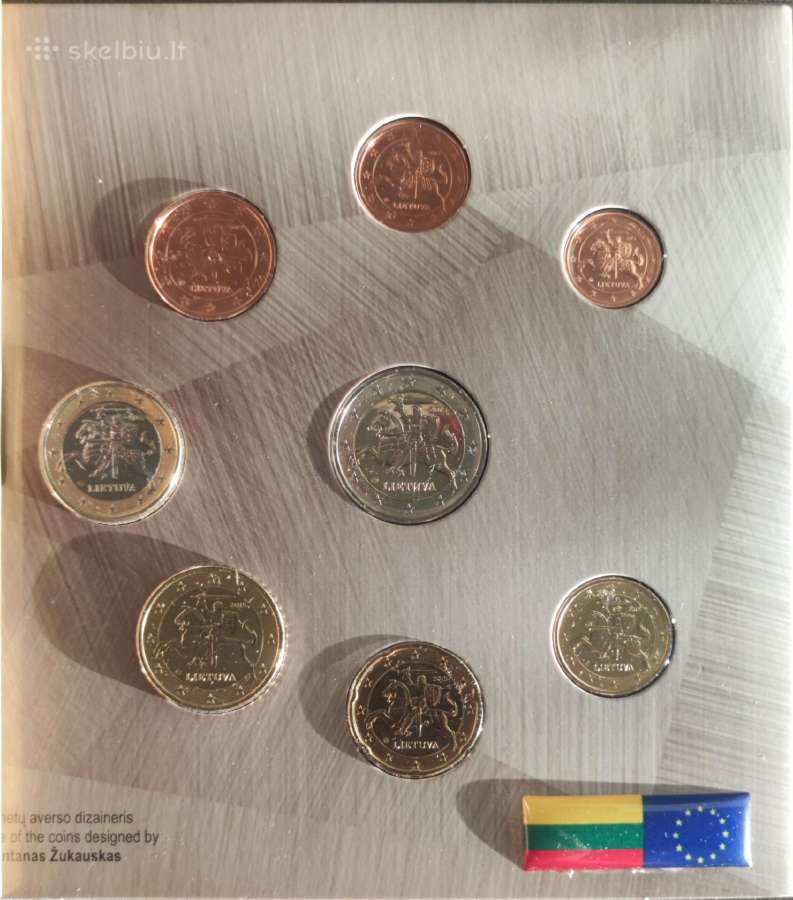 Euro monetų rinkiniai - nuotraukos Nr. 27