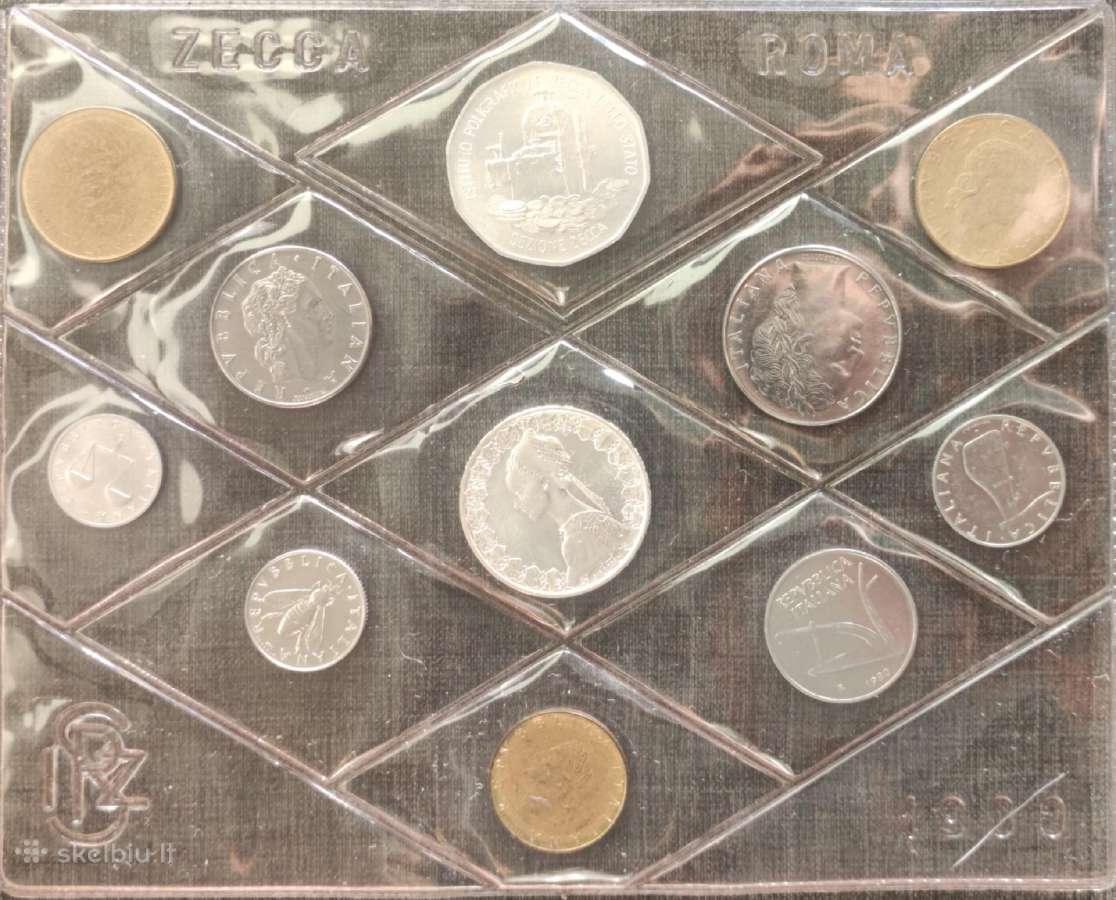 Euro monetų rinkiniai - nuotraukos Nr. 29