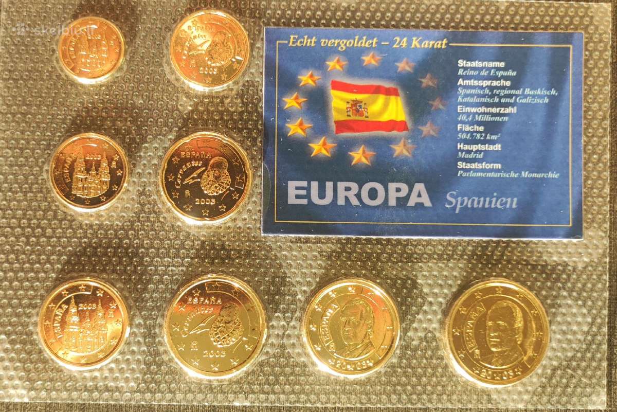 Euro monetų rinkiniai - nuotraukos Nr. 30