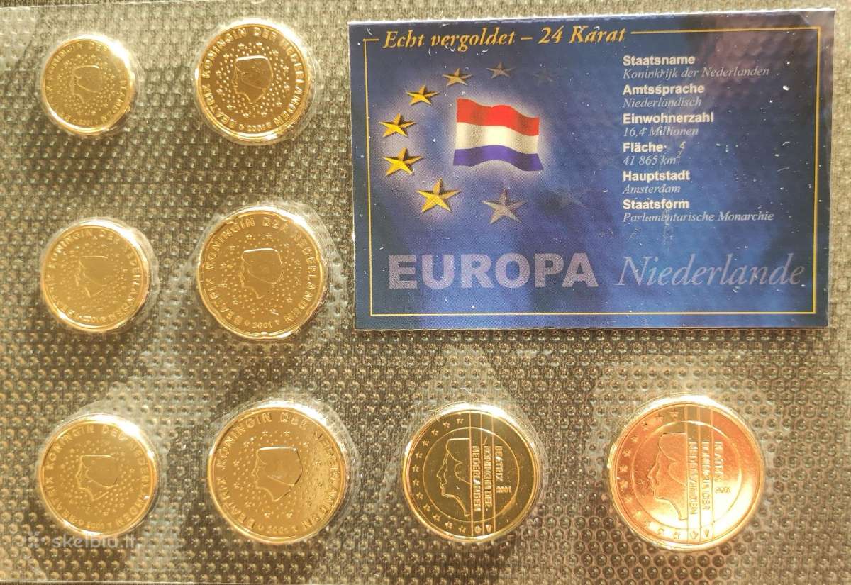 Euro monetų rinkiniai - nuotraukos Nr. 31