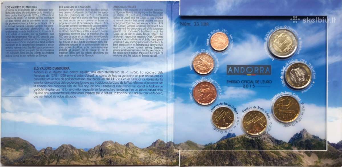 Andora Euro monetos - nuotraukos Nr. 2