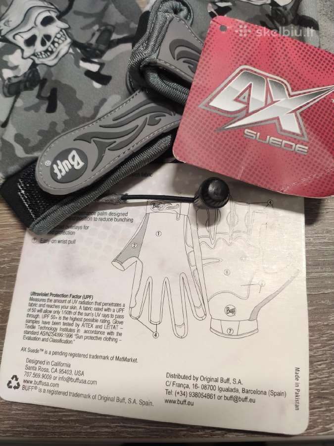 Buff Pro Fighting Work 3 pirštinės - nuotraukos Nr. 5