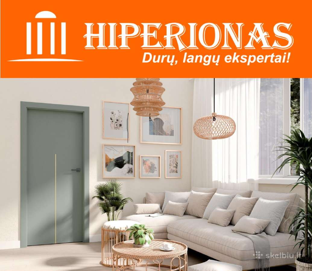 Vidaus, kambario durys, montavimas, įrengimas