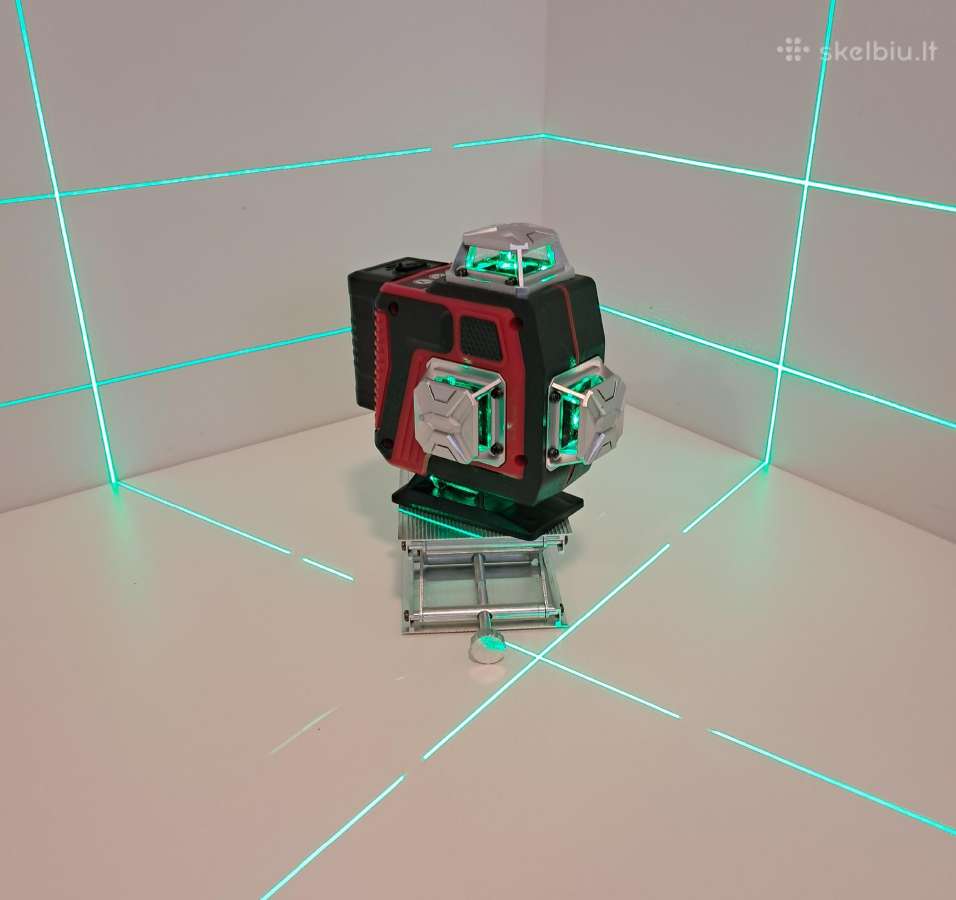 Nivelyras 3D 4d žalias